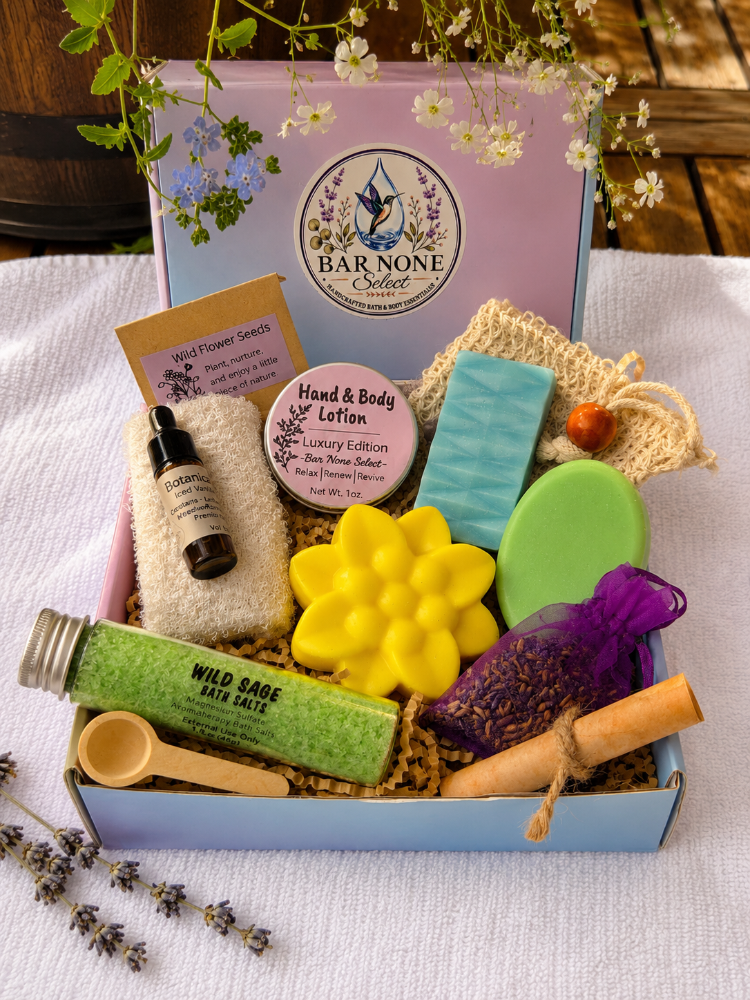 Bar None Select curated spa gift box